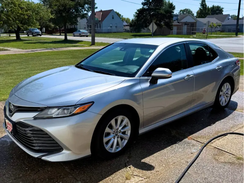 Silver Toyota Corolla - Exterior Detail with Paint Enhancement